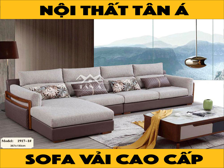 Bộ ghế sofa vải nhập khẩu cao cấp Đài Loan