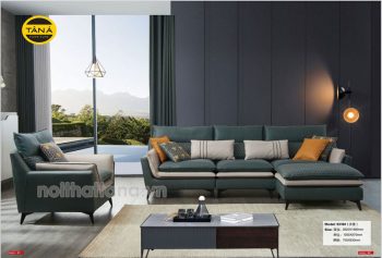 Mẫu ghế sofa vải giả da nhập khẩu Malaysia cao cấp